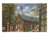 Home Moravian Church, Winston-Salem, North Carolina Posters