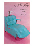 Lounge Chair for Hair Dryer Pósters