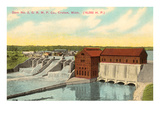 Dam, Croton, Michigan Posters