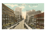 Main Street, Kansas City, Missouri Posters