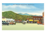 Business District, Black Mountain, North Carolina Prints
