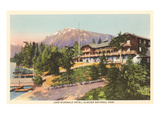 Lake McDonald Hotel, Glacier Park, Montana Prints