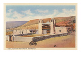 Old Church, San Felipe Pueblo, New Mexico Prints