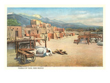Taos Pueblo, New Mexico Prints