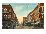 Seventh Street, St. Paul, Minnesota Posters