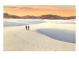White Sands, New Mexico Kunstdrucke