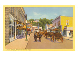 Main Street, Mackinac Island, Michigan Posters