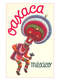 Poster for Oaxaca, Mexico, Folkloric Dancer Fotografía Poster for Oaxaca, Mexico, Folkloric Dancer Fotografía