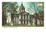 State Capitol, Concord, New Hampshire Poster
