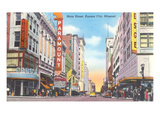 Main Street, Kansas City, Missouri Posters