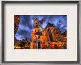 A Little Place I found on the way to dinner in Germany Framed Photographic Print by Trey Ratcliff