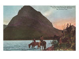 Lake McDermott, Glacier Park, Montana Prints