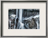 The Icy Part of the Waterfall Framed Photographic Print by Trey Ratcliff
