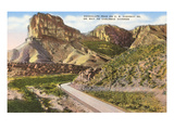 Guadalupe Peak, Carlsbad Caverns, Neu-Mexiko Poster
