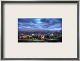 La Ville de Paris Gets Ready for Night Framed Photographic Print by Trey Ratcliff