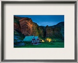 The Cavebirds in the Gentle Evening Framed Photographic Print by Trey Ratcliff