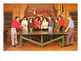 Ping-Pong Tournament, Retro Photo