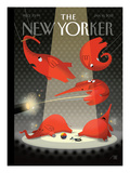 The New Yorker Cover - January 16, 2012 Premium Giclee Print by Bob Staake