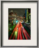 Zipping Through Tokyo Framed Photographic Print by Trey Ratcliff