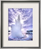 The Icy Explosion Framed Photographic Print by Trey Ratcliff