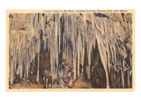 Crystal Grotto, Carlsbad Caverns, New Mexico Poster