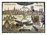 Plague Of London, 1665 Giclee Print