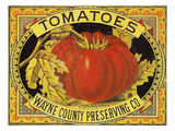 Tomato Can Label Giclee Print