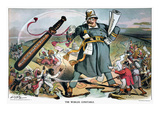 T. Roosevelt Cartoon Giclee-trykk av Louis Dalrymple