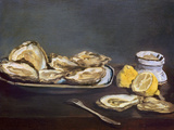 Manet: Oysters, 1862 Giclee Print by Edouard Manet