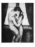 Munch: The Kiss, 1895 Giclée-Druck von Edvard Munch
