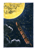 Verne: From Earth To Moon Giclee Print by Basilius Besler