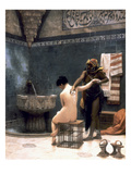 Gerome: The Bath, 1880 reproduction procédé giclée par Jean Leon Gerome
