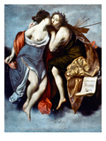 Furini: Muses, 17Th Century reproduction procédé giclée par Francesco Furini