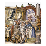 Midwives Giclee Print by Jost Amman