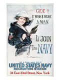 World War I: U.S. Navy Giclée-Druck von Howard Chandler Christy