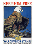 World War I: Saving Stamps Giclee Print by Charles Livingston Bull