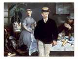 Manet: Luncheon, 1868 Impressão giclée por Edouard Manet Manet: Luncheon, 1868 Impressão giclée por Edouard Manet