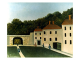 Rousseau:Promenaders,C1907 Lámina giclée por Henri Rousseau