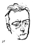 Anton Von Webern reproduction procédé giclée par Oskar Kokoschka