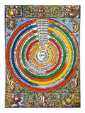 Ptolemaic Universe, 1537 reproduction procédé giclée par C. Comipolitanus