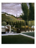 Rousseau: House, C1900 reproduction procédé giclée par Henri Rousseau