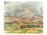 Cezanne: St. Victoire, 1897 reproduction procédé giclée par Paul Cezanne