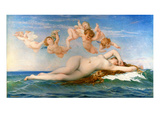 Naissance de Vénus reproduction procédé giclée par Alexandre Cabanel