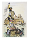 Anti-Trust Cartoon, 1889 Giclee Print by Thomas Nast