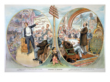 Business Cartoon, 1904 Lámina giclée por Salvador Dali