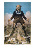 Anti-Trust Cartoon, 1879 Giclee Print by Joseph Keppler