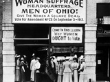 Suffrage Headquarters Photographic Print by Ben Shahn