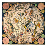 Celestial Hemisphere, 1790 Giclee Print by James Barlow