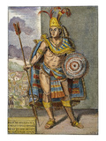 Montezuma Ii (1480?-1520) Impressão giclée por Master Apsalon Vujicic