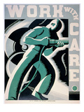New Deal: Wpa Poster reproduction procédé giclée par Robert Muchley